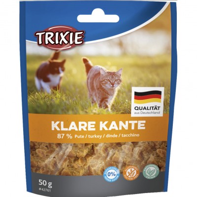 Ласощі для кішок Trixie Klare Kante з індичкою 50г 42761
