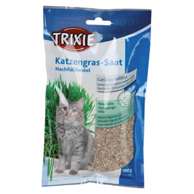 Trixie Трава для кошек без поддона 100г 4236