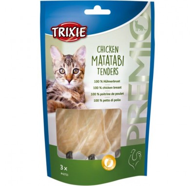 Ласощі для кішок Trixie Premio (курка з мататабі) 3шт/55г 42753