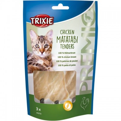 Ласощі для кішок Trixie Premio (курка з мататабі) 3шт/55г 42753