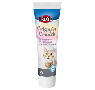 Паста для кішок Trixie Crispyn Crunch з хрусткими шматочками риби 100г 42181