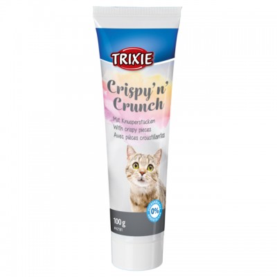 Паста для кішок Trixie Crispyn Crunch з хрусткими шматочками риби 100г 42181
