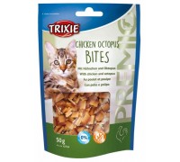 Ласощі для кішок Trixie Premio Chicken Octopus Bites курка/восьминіг 50г 42704