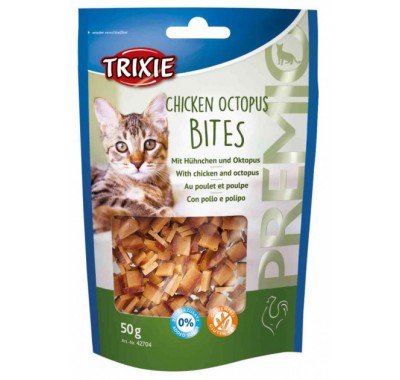 Ласощі для кішок Trixie Premio Chicken Octopus Bites курка/восьминіг 50г 42704
