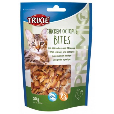 Ласощі для кішок Trixie Premio Chicken Octopus Bites курка/восьминіг 50г 42704