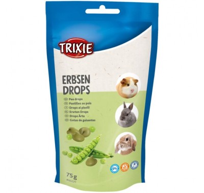 Ласощі для гризунів Trixie Vitamin Drops, горохові 75г 60221
