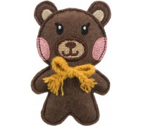  Іграшка для кішок Trixie Ведмідь тканина 10см 45535