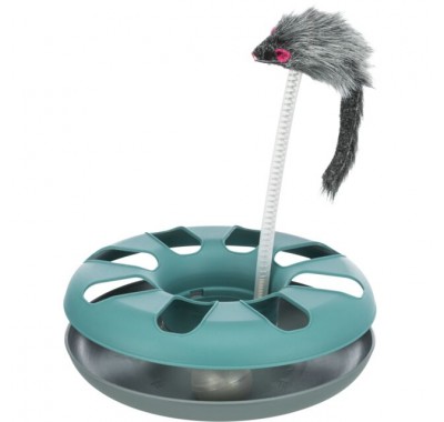 Іграшка для кішок Trixie Crazy Circle з мишкою 24х29см 4135