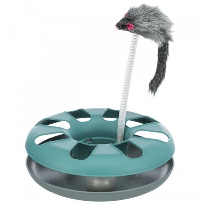 Іграшка для кішок Trixie Crazy Circle з мишкою 24х29см 4135