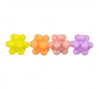 Іграшка для кішок Trixie Набір м'ячів їжачків гумових Balls with Bumps 3,3см (4шт/уп) 4534