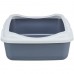 Туалет для кота з рамкою Trixie Classic, фіолетовий/білий, 37х15х48см 40187