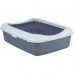 Туалет для кота з рамкою Trixie Classic, фіолетовий/білий, 37х15х48см 40187