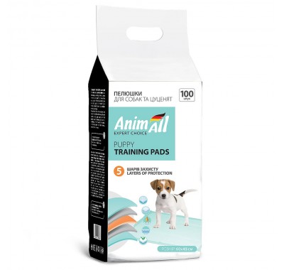 Пелюшки для собак AnimAll 60x45см 100шт, 160344