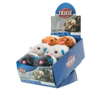 Іграшка для кішок Trixie Миша хутряна 7-10см в асортименті 4089