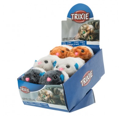 Игрушка для кошек Trixie Мышь меховая 7-10см в ассортименте 4089