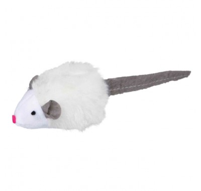Игрушка для кошек Trixie Мышка-пещалка с чипом 6см 4199