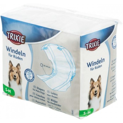 Памперси для кобелів Trixie S-M: 30-46 см (12шт) 23641