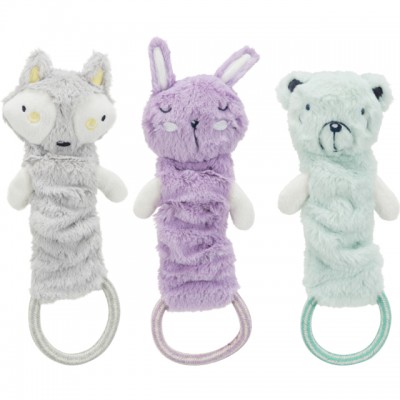  Trixie Junior Dangling Toy плюш, що шарудить з кільцем 33см 36179