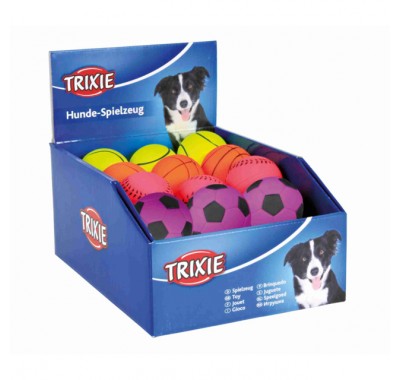 Игрушка для собак Trixie Мячик Neon 6см 3443