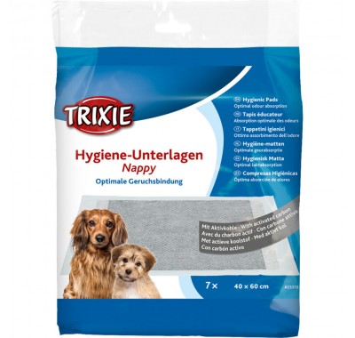 Пеленки для собак Trixie с активированным углем 40х60см (7шт), 23370