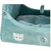 Лежак-пещера для кошек Trixie Mimi, голубой 42х35х35см 368481