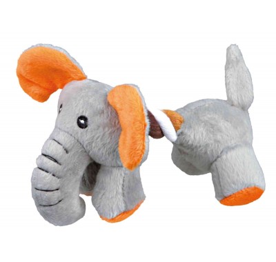 Игрушка для собак Trixie Слон с канатом 17см 3582