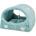 Лежак-пещера для кошек Trixie Mimi, голубой 42х35х35см 368481