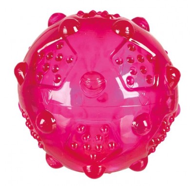 Игрушка для собак Trixie Мяч с шипами термопластрезина 7см 33677