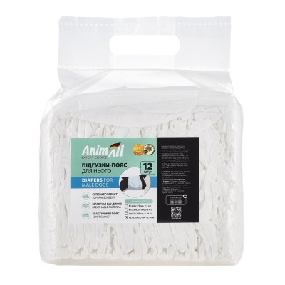 Памперси для кобелів AnimAll XL, 64-82 см, 3123