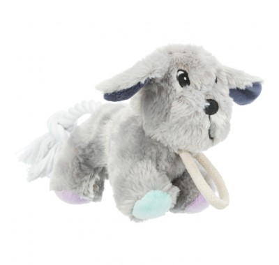 Іграшка для собак Trixie Собака плюш з канатом 24см 36160