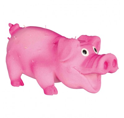 Игрушка для собак Trixie Поросенок со щетиной латекс 10см 35190