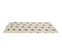 Підстилка Trixie Beany Blanket фліс бежевий з лапками 100х70см 37191
