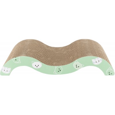 Кігтеточка для котів Trixie Mimi Wave 50х9х23см, бірюзова 48001