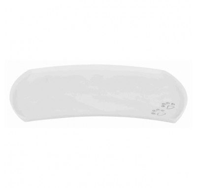 Килимок під миску Trixie Place Mat силікон 48х27см білий 24560