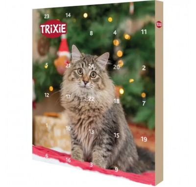Різдвяний календар для котів Trixie з ласощами всередині 30×34×3,5см 9269