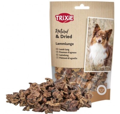 Ласощі для собак Trixie Lamb Lung - легені ягня, 80 г 27155