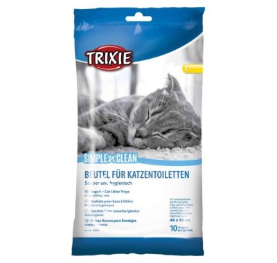 Пакети L для котячого туалету Trixie, 46х59 см 10 шт, 4044
