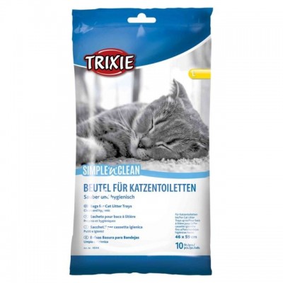 Пакети L для котячого туалету Trixie, 46х59 см 10 шт, 4044