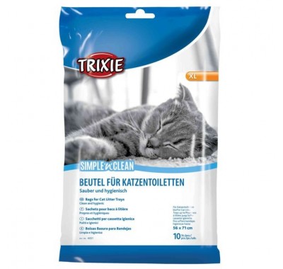 Пакети XL для котячого туалету Trixie, 56х71 см 10 шт, 4051
