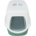Туалет закритий для котів Trixie Vico 40х40х56см, зелений/білий 40279