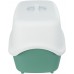 Туалет закритий для котів Trixie Vico 40х40х56см, зелений/білий 40279