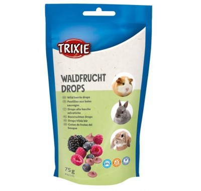 Ласощі для гризунів Trixie Vitamin Drops лісові ягоди 75г 60335