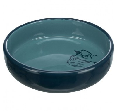 Миска керамічна Trixie для коротконосих порід кішок 0,3л/15см 24779