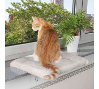 Лежак на подоконник для кошек Trixie Cosy Place плюш 51х36 см 4328