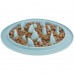 Миска-килимок Trixie Slow Feeding гумовий для повільного годування 24см 25036