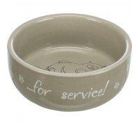 Керамічна миска для кішок Trixie Thanks for Service 0,3л/11см 24793