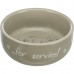 Миска керамическая для кошек Trixie Thanks for Service 0,3л/11см 24793
