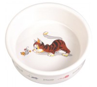 Миска керамічна для кішок Trixie 0,2л/12см 4007