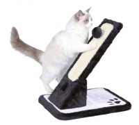 Кігтеточка з 2 іграшками Trixie Scratching Board плюш/сизаль 30х42х40см 43115