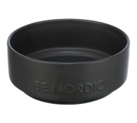 Миска керамічна для собак Trixie BE NORDIC 1,2л/ø18см, чорна 24524